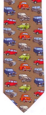 Novelty Morris Minors Silk Tie