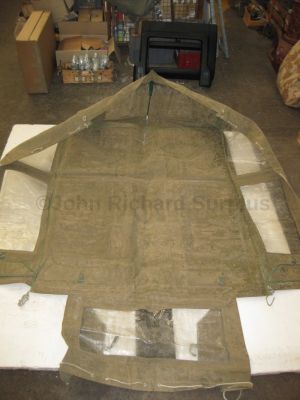 Land Rover Defender 110 body fit 3/4 pickup Khaki hood side windows MTC7916 AG (Mildew)