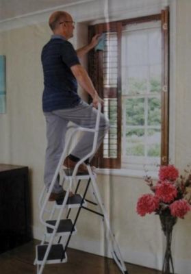Westpower 4 Step Safety Ladder (Collection Only)