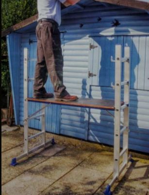 Westpower Multi-Use Convertible Platform Ladder (Collection Only)