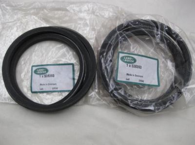Land Rover Series FFR 90amp Alternator Drive Belt Pair 538393 Genuine