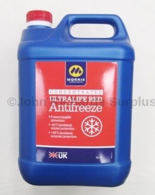 Antifreeze Concentrated Ultralife Red 5 Litre