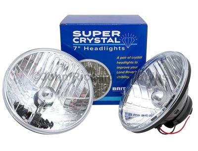 Super Crystal Halogen Headlamp Pair RHD RTC4615C