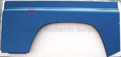 Body Side Panel Rear L/H - Damaged - Collection Only RTC6284
