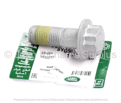 Caliper Bolt Front SYG500050