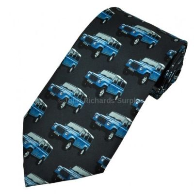 Novelty Land Rover Defender Polyester Tie