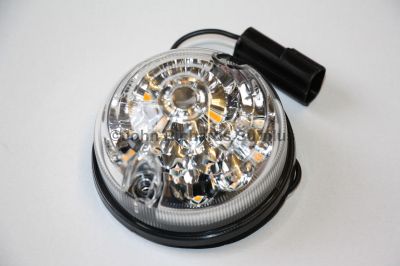 Land Rover Defender Rear Clear LED Indicator Lamp XFD500050LEDCL
