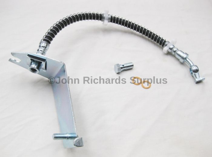Land Rover Rear Brake Hose and Bracket L/H SHB101170