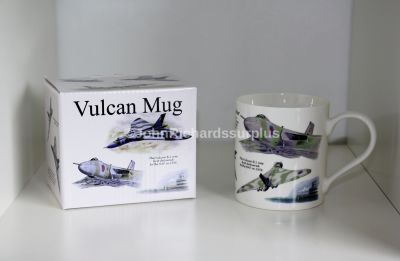 Fine China RAF Vulcan Bomber Mug Gift Boxed