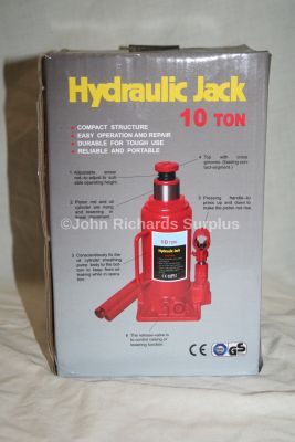 10 Ton Hydraulic Bottle Jack 2172