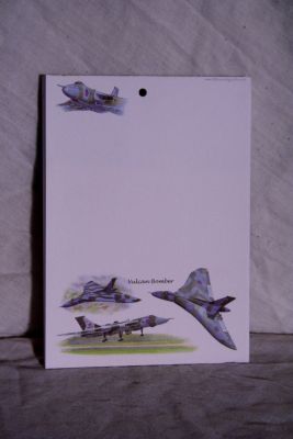 RAF Avro Vulcan Bomber A6 Notepad