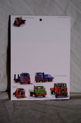 Classic Lorries AEC ERF Bedford A6 Notepad