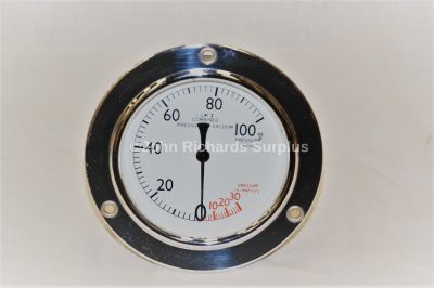 Combined Pressure and Vacuum Gauge 6685-99-412-9807