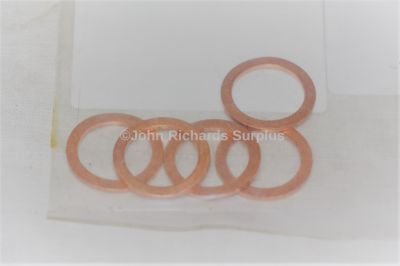 Bedford Vauxhall Copper Washer Pack of 5 91105995 5310-99-786-2559