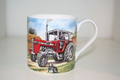 Massey Ferguson 595 Tractor Fine china mug Leonardo Collection