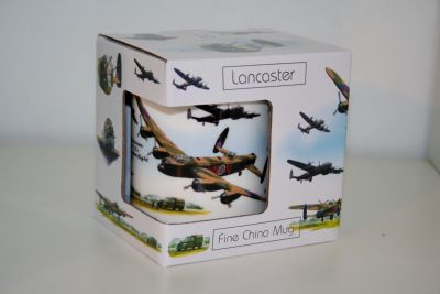 Fine China RAF Lancaster Bomber Mug Gift Boxed