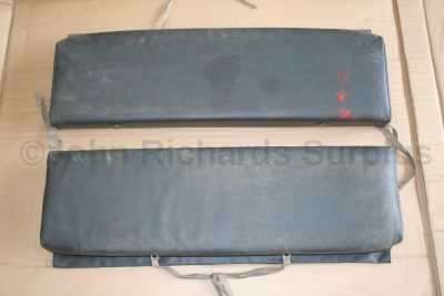 Land Rover Lightweight Charcoal Grey Bench Seat Base Pair Used 349988