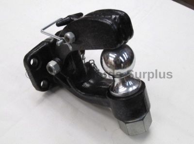Nato Tow Hitch With 50mm Ball Coupling Dual Use 3585