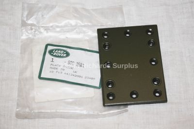 Land Rover Wolf Ambulance Rear Door Lock Guide Plate STC2601