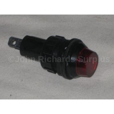 Arcol flat top Red dash warning lamp with bulb universal use