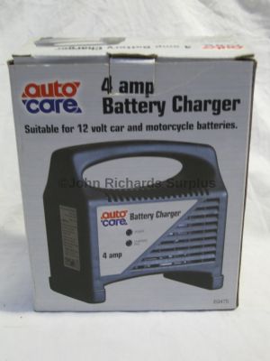 Auto Care 4 amp Battery Charger EQ475