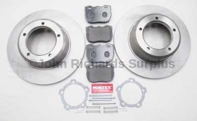 Brake Disc & Pad Set With Fitting Kit Front JRS017