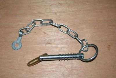 Trailer Leg Pin with Safety Chain BW201970