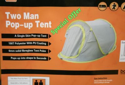 Base Camp 2 Person pop up tent