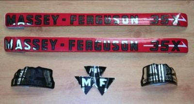 Massey Ferguson 35X Decal set